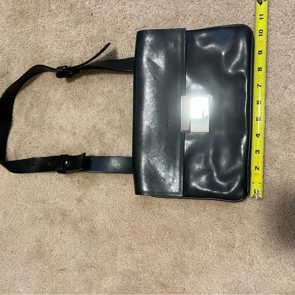 Nannini Elegant Black Leather Bag - Picture 10 of 10